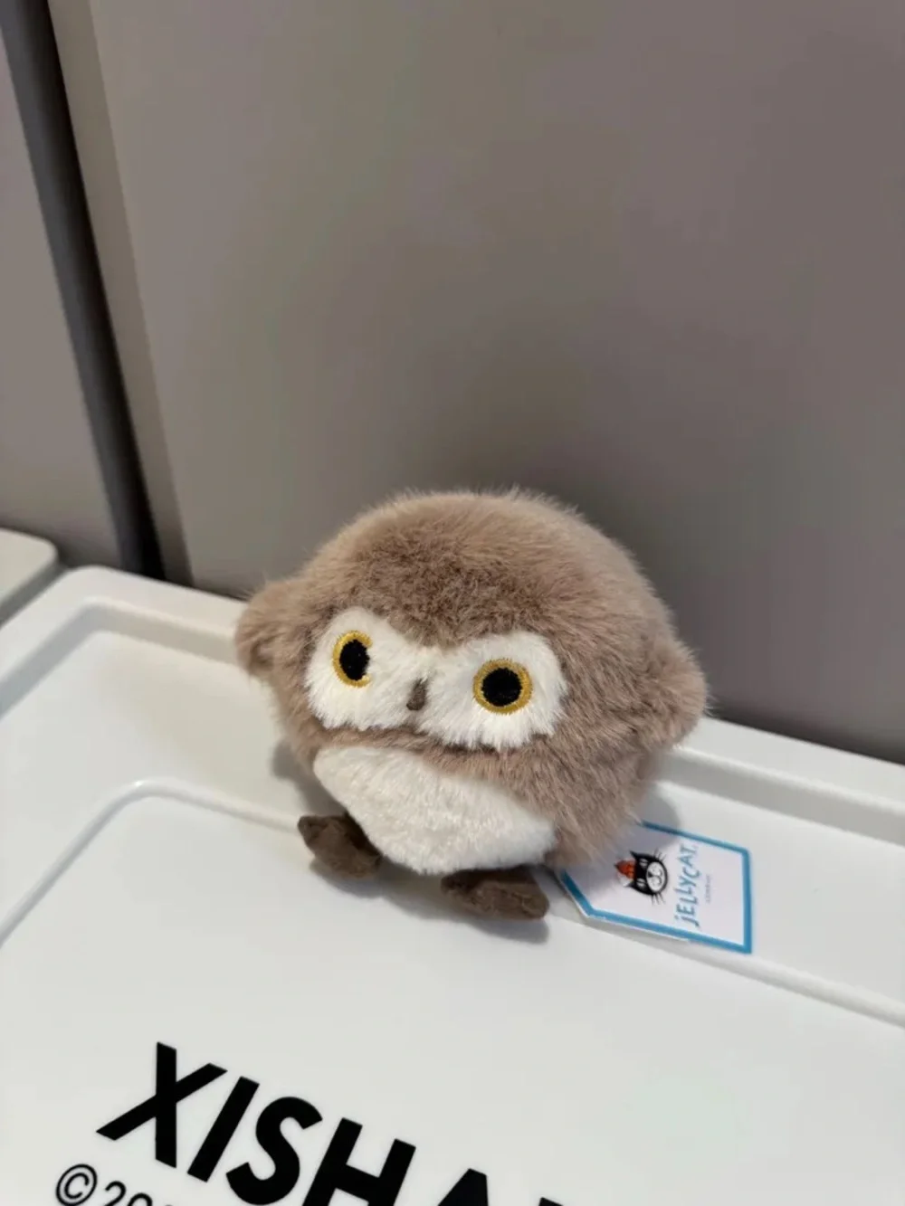 Jellycat Brown and White Mini Owl Plush